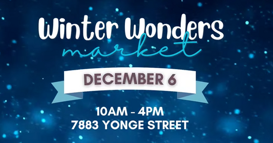 Join us at Winter Wonders Market on December 6th 2025