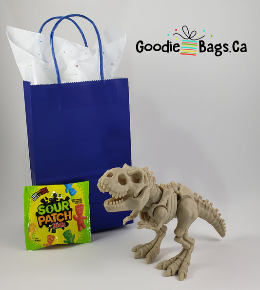 Tyrannosaurus Skeleton Collectible Build-it-Yourself Gift Bag